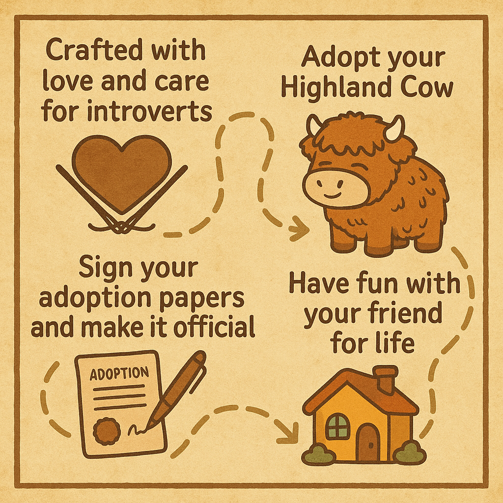 Introvert Highland Cow <3