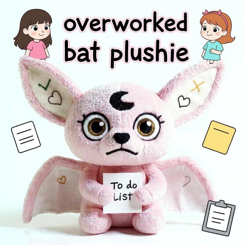 Overworked Girlboss Bat