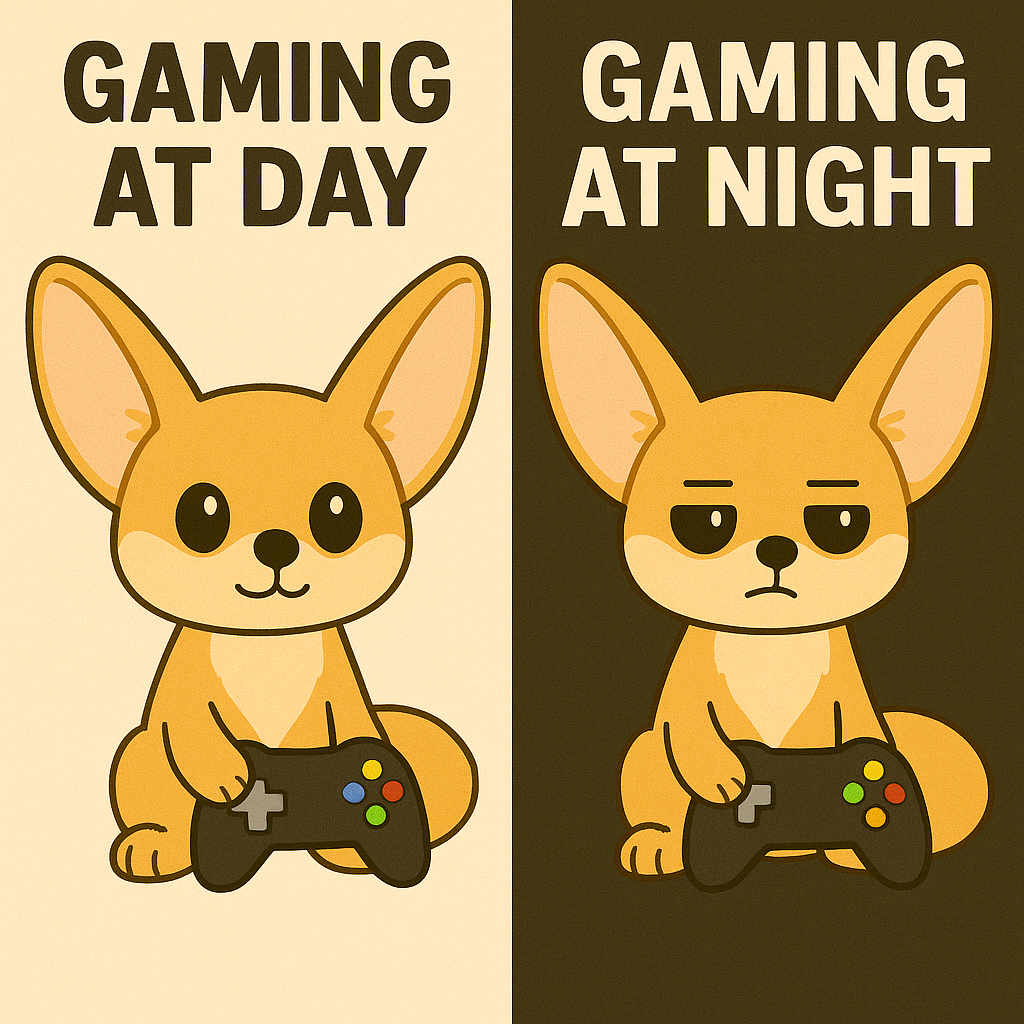 Gamer Fennec Fox
