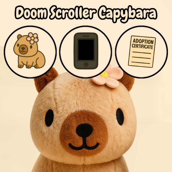 Doom Scroller Capybara